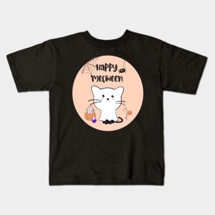 Happy Meoween Kids T-Shirt